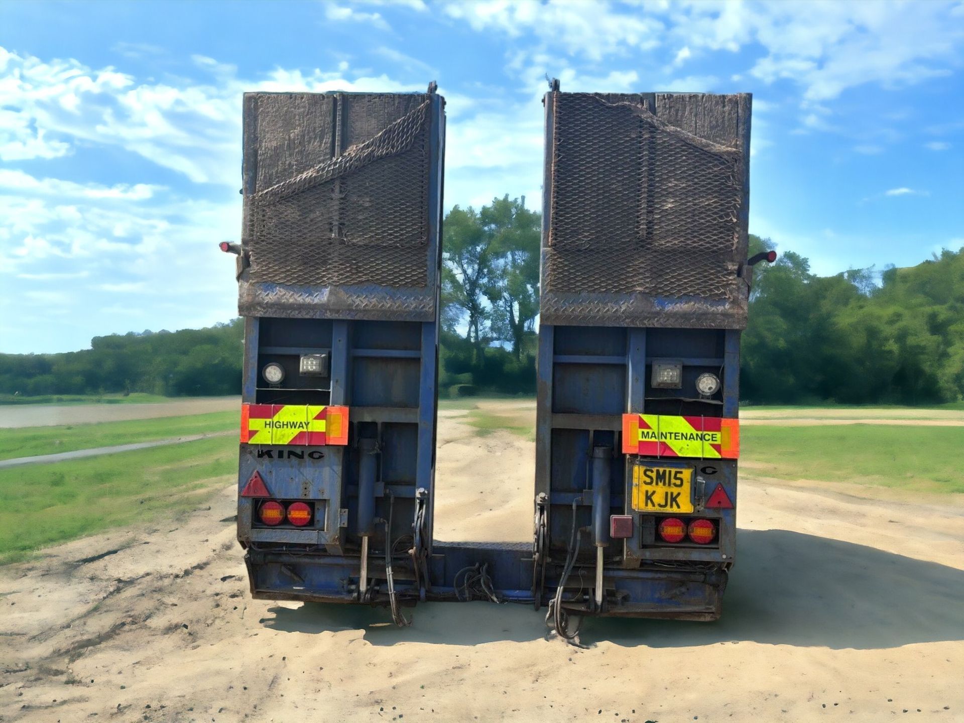 2002 KING GTS44 LOW LOADER TRAILER - Image 2 of 15