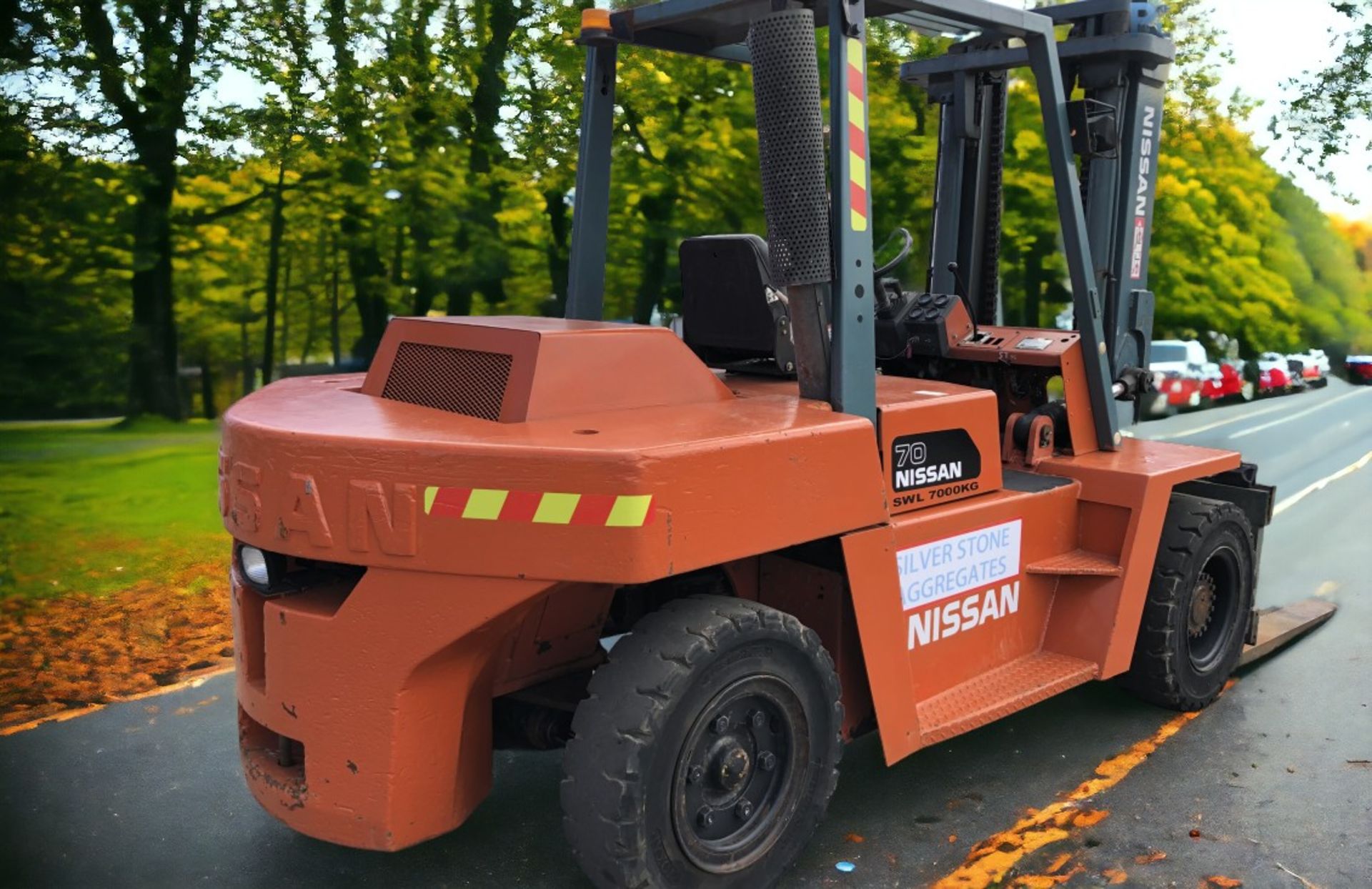 NISSAN FD 70(7 TON) DIESEL FORKLIFT - Image 6 of 10