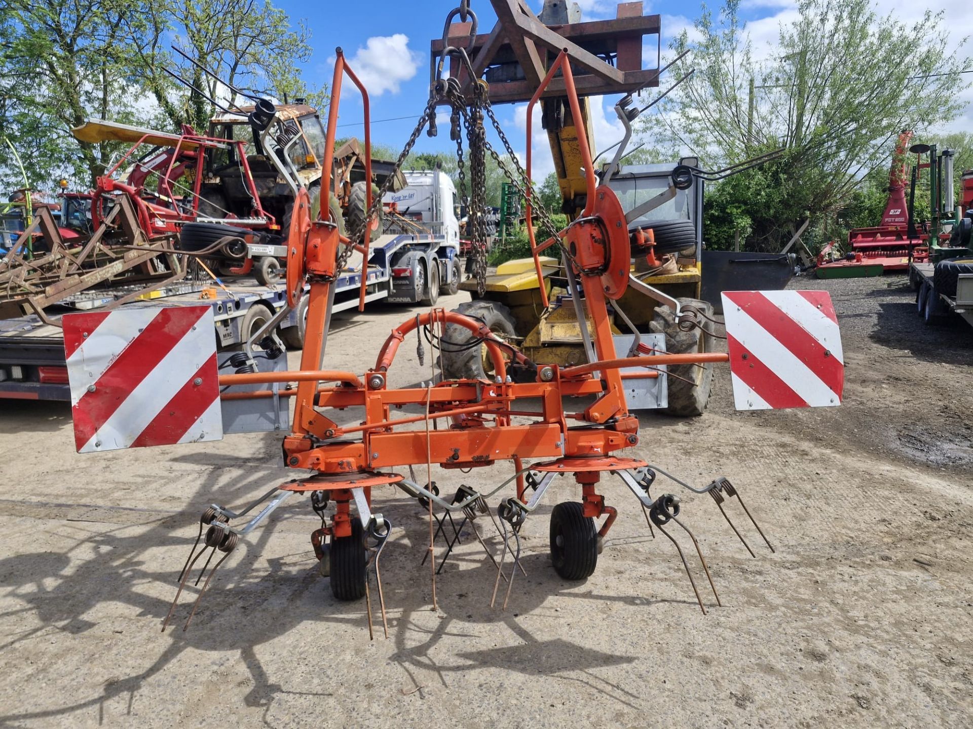 FELLA 4 ROTOR TEDDER - Image 3 of 4