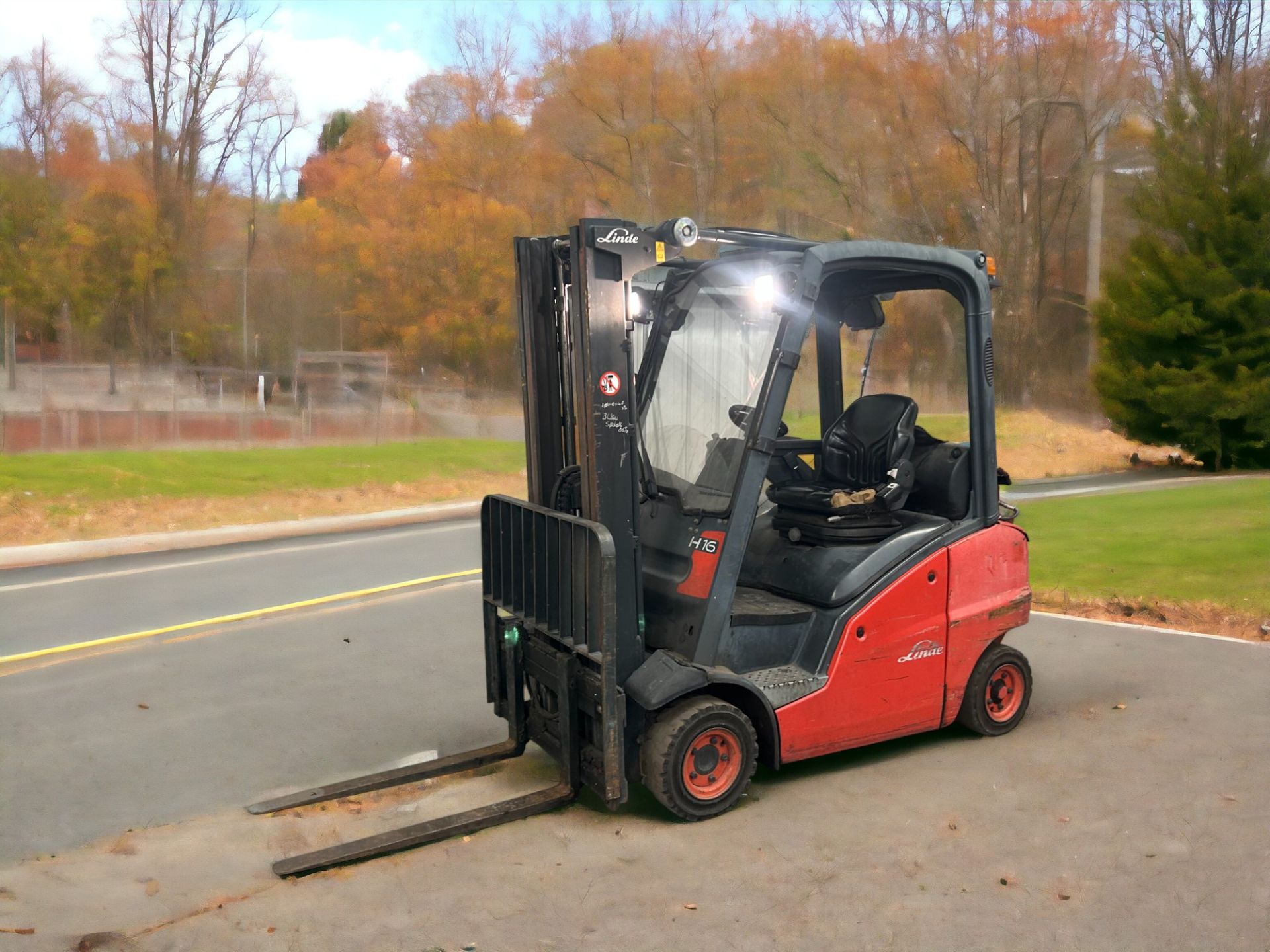 LINDE H16L LPG FORKLIFT - 2007 - Image 2 of 5