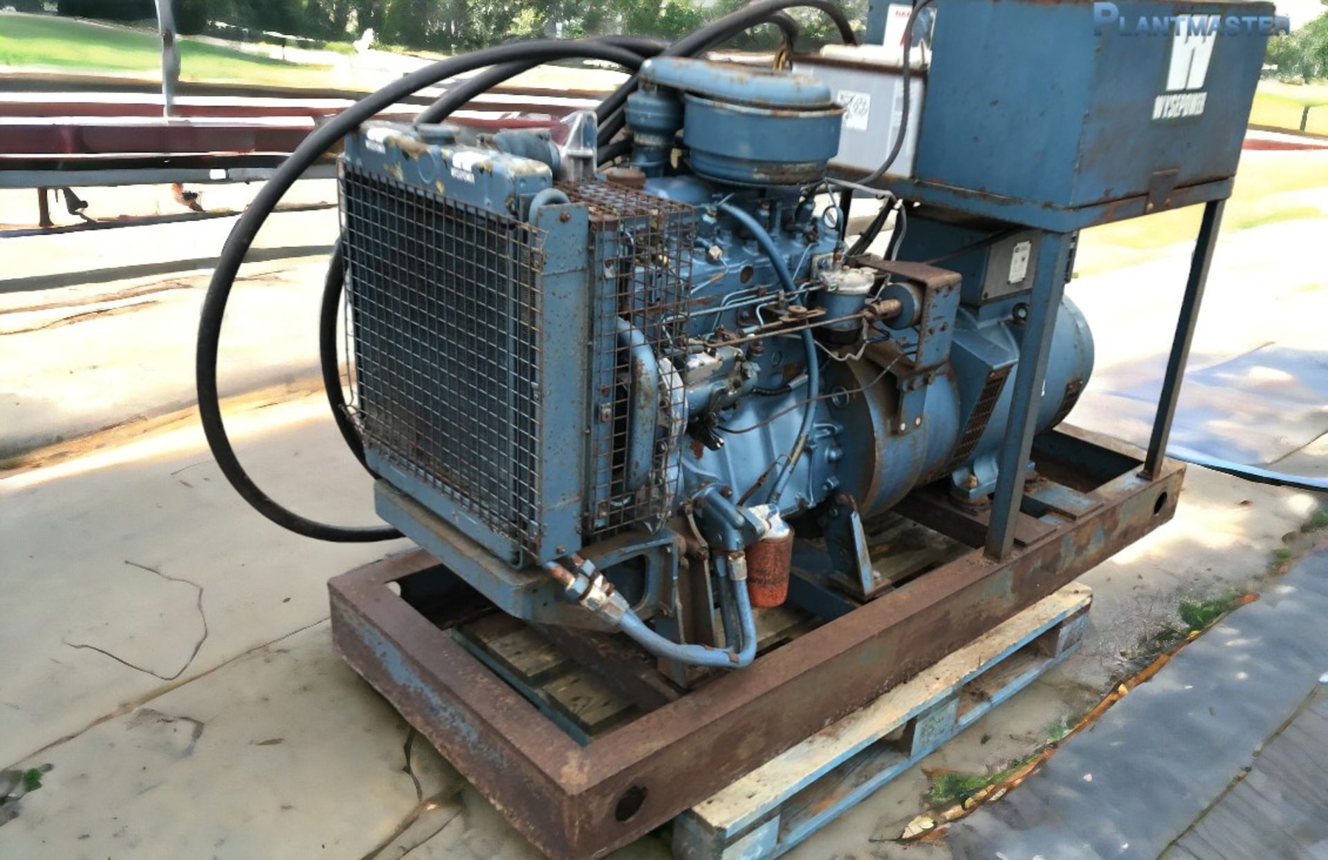 PERKINS 50 KVA DIESEL OPEN SET GENERATOR - Image 5 of 10