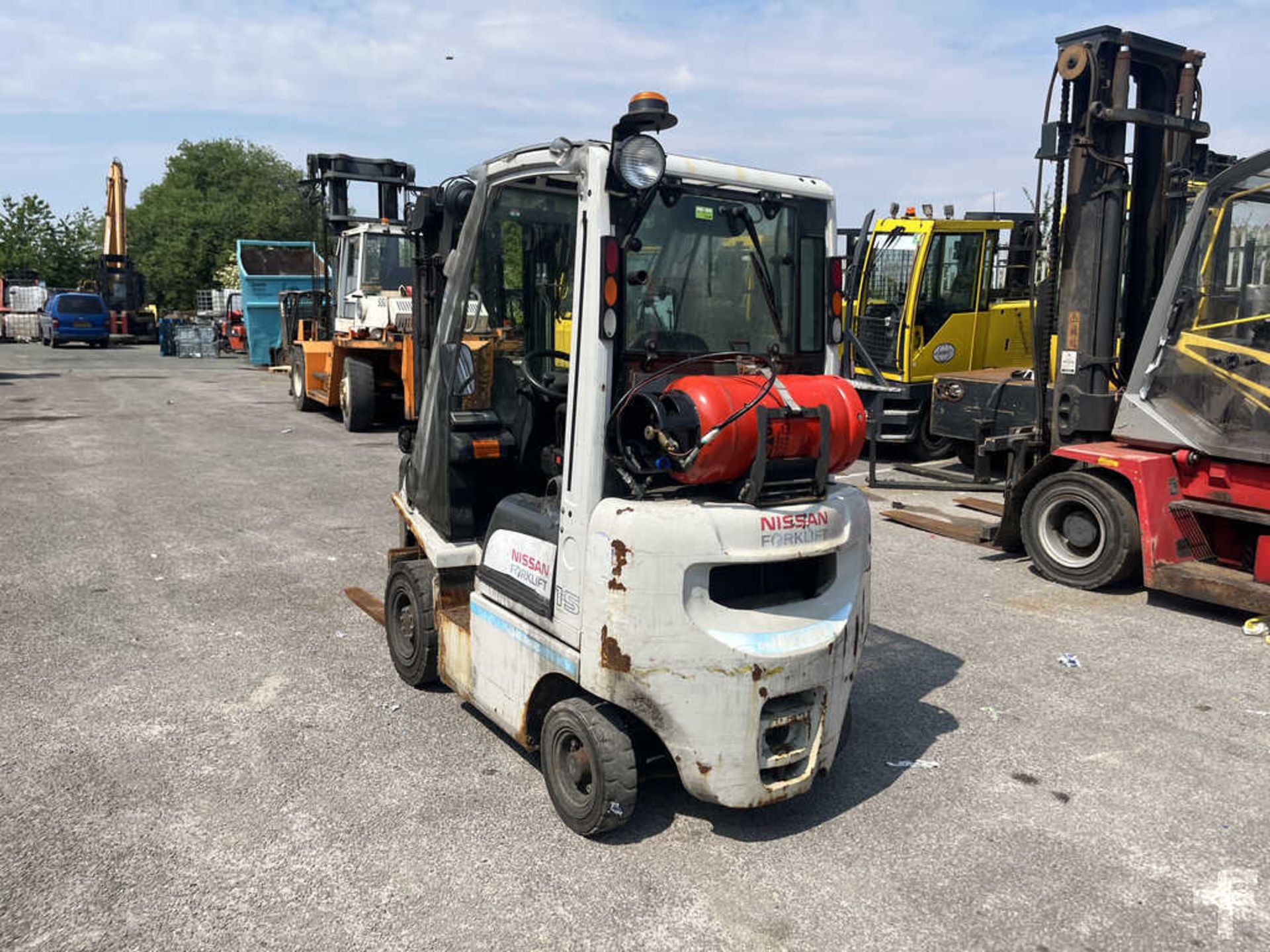 >>>SPECIAL CLEARANCE<<< LPG FORKLIFTS NISSAN P1D1A15LQ - Image 5 of 5