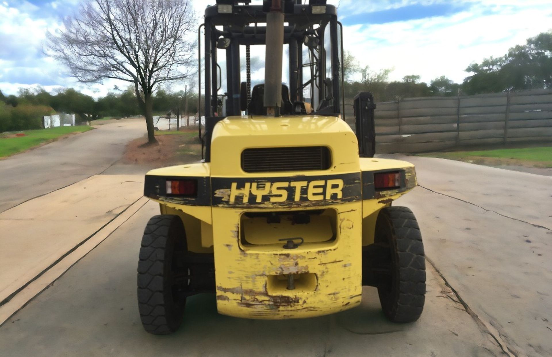 2008 HYSTER H10.00XM 10 TON LPG FORKLIFT - Image 8 of 11