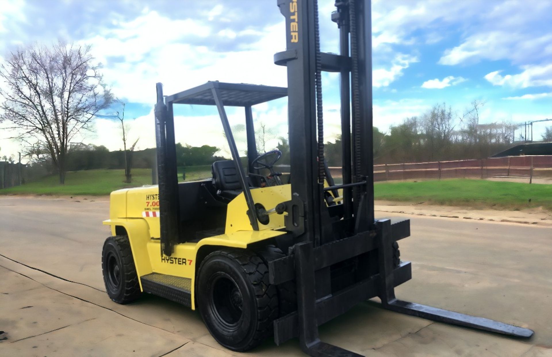 HYSTER H7.00XL ,7 TON DIESEL FORKLIFT - Image 8 of 11