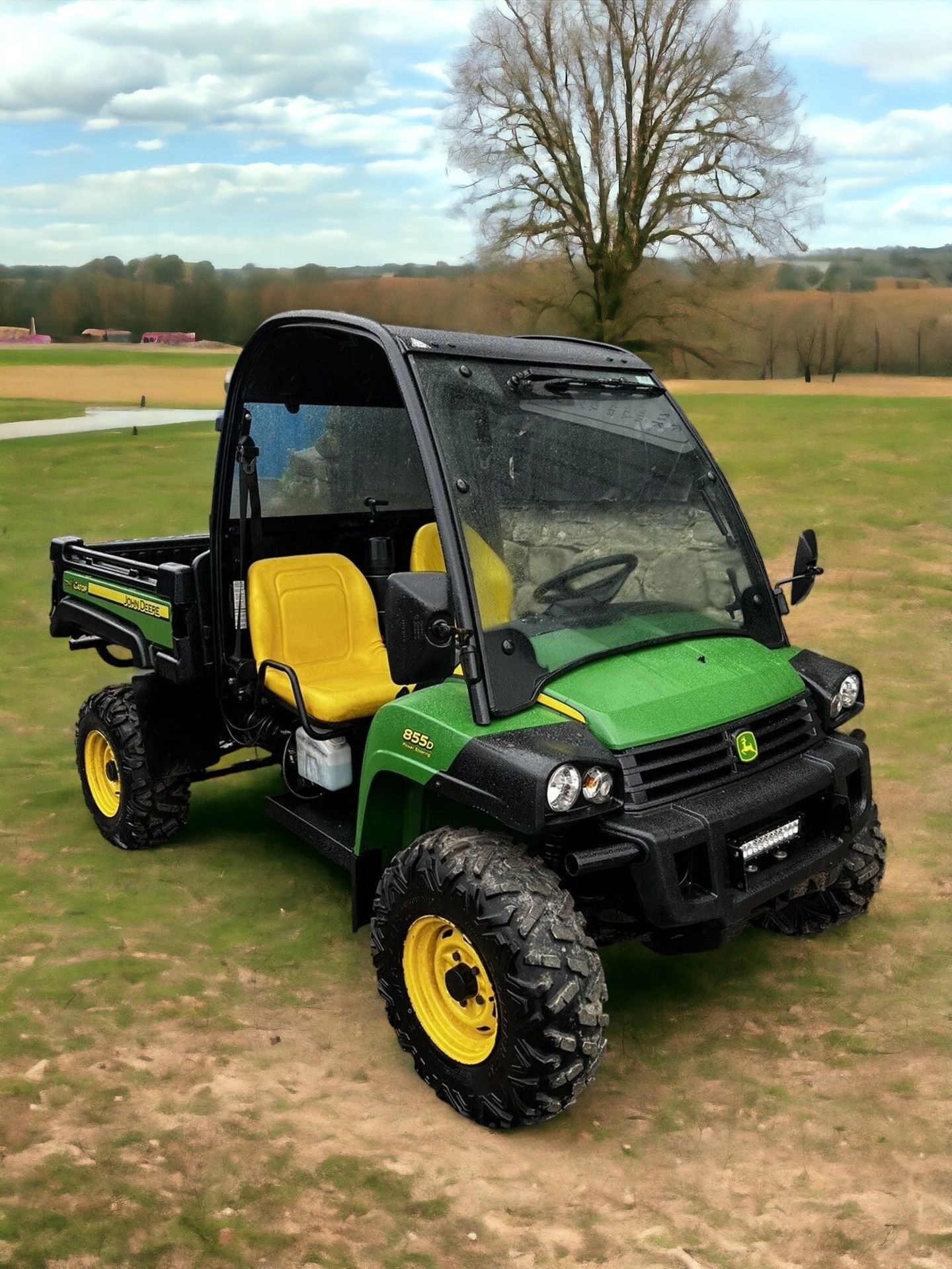 OWN THE TERRAIN: 2014 JOHN DEERE 855D GATOR