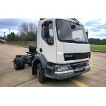 DAF LF 15 TON CAB AND CHASSIS - LEFT HAND DRIVE