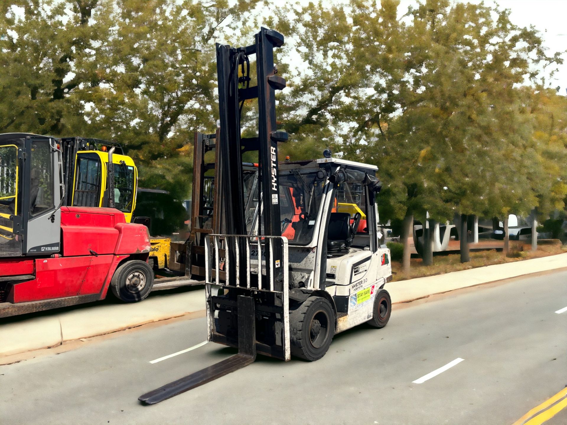 HYSTER LPG FORKLIFT - MODEL H3.0FT (2012)