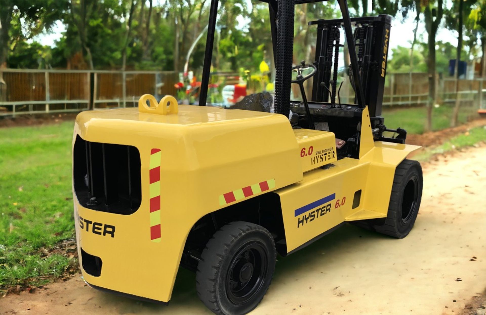 HYSTER H6.00 XL (6 TON) DIESEL FORKLIFT - Image 2 of 9