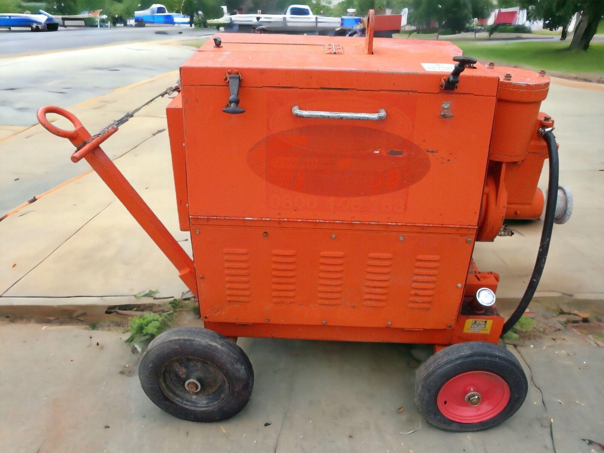 3-INCH WATER PUMP WITH KUBOTA ELECTRIC START DIESEL ENGINE - Image 4 of 8
