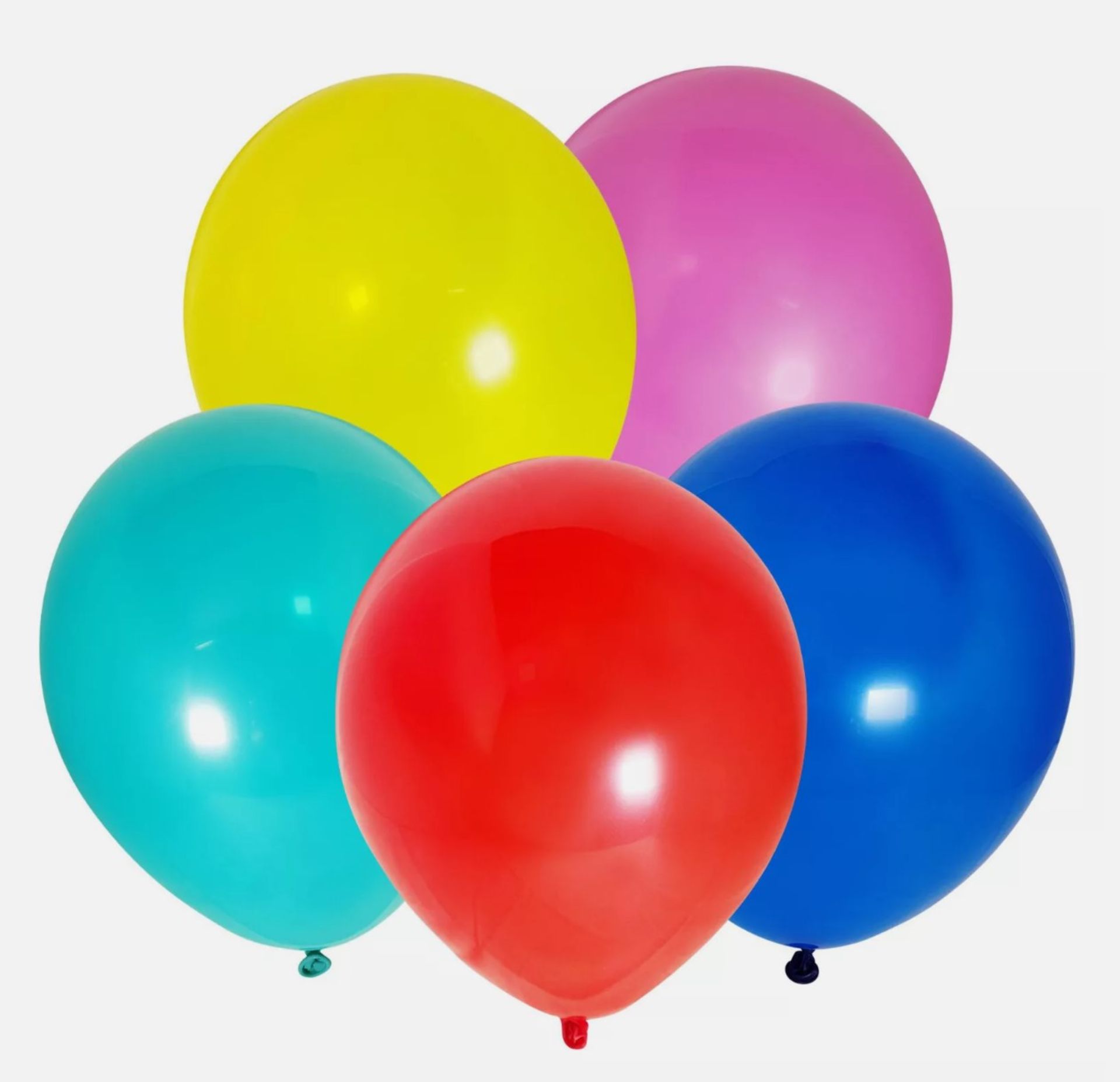 1500 X NEW 9"&6" - 24 PACK ASSORTED COLOURED BALLOONS - Image 4 of 4
