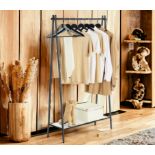 FREE DELIVERY - BRAND NEW CLOTHES RACK WITH STEEL STRUCTURE,92.5X33.5X153 CM