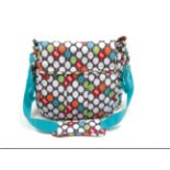 20 X NEW FISHER PRICE BABY BAG+ACC 36X11X29 DOTS