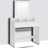 FREE DELIVERY - BRAND NEW DRESSING TABLE LED LIGHTS VANITY TABLE WITH MIRROR MAKEUP TABLE