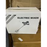 10 X BRAND NEW ELECTRIC CEMENT MIXER