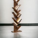 FREE DELIVERY - BRAND NEW 8-TIER TREE BOOKCASE BOOKSHELF FLOOR STANDING WOODEN SHELVES