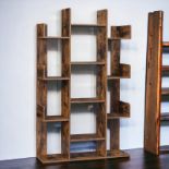 FREE DELIVERY - BRAND NEW BOOKSHELF TREE-SHAPED BOOKCASE 13 STORAGE SHELVES ROUNDED