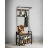 FREE DELIVERY - BRAND NEW VASAGLE COAT RACK STAND, FREE STANDING HALL TREE
