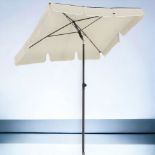 FREE DELIVERY - BRAND NEW SONGMICS RECTANGULAR GARDEN PARASOL UMBRELLA SUNSHADE UV50