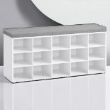 FREE DELIVERY - BRAND NEW SHOE RACK SHOE BENCH WITH SEAT SHOE CABINET