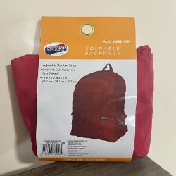 JOBLOT 100 X NEW BACKPACKS - MIX OF RED AND GREY - 45.7 X 40.7CM -