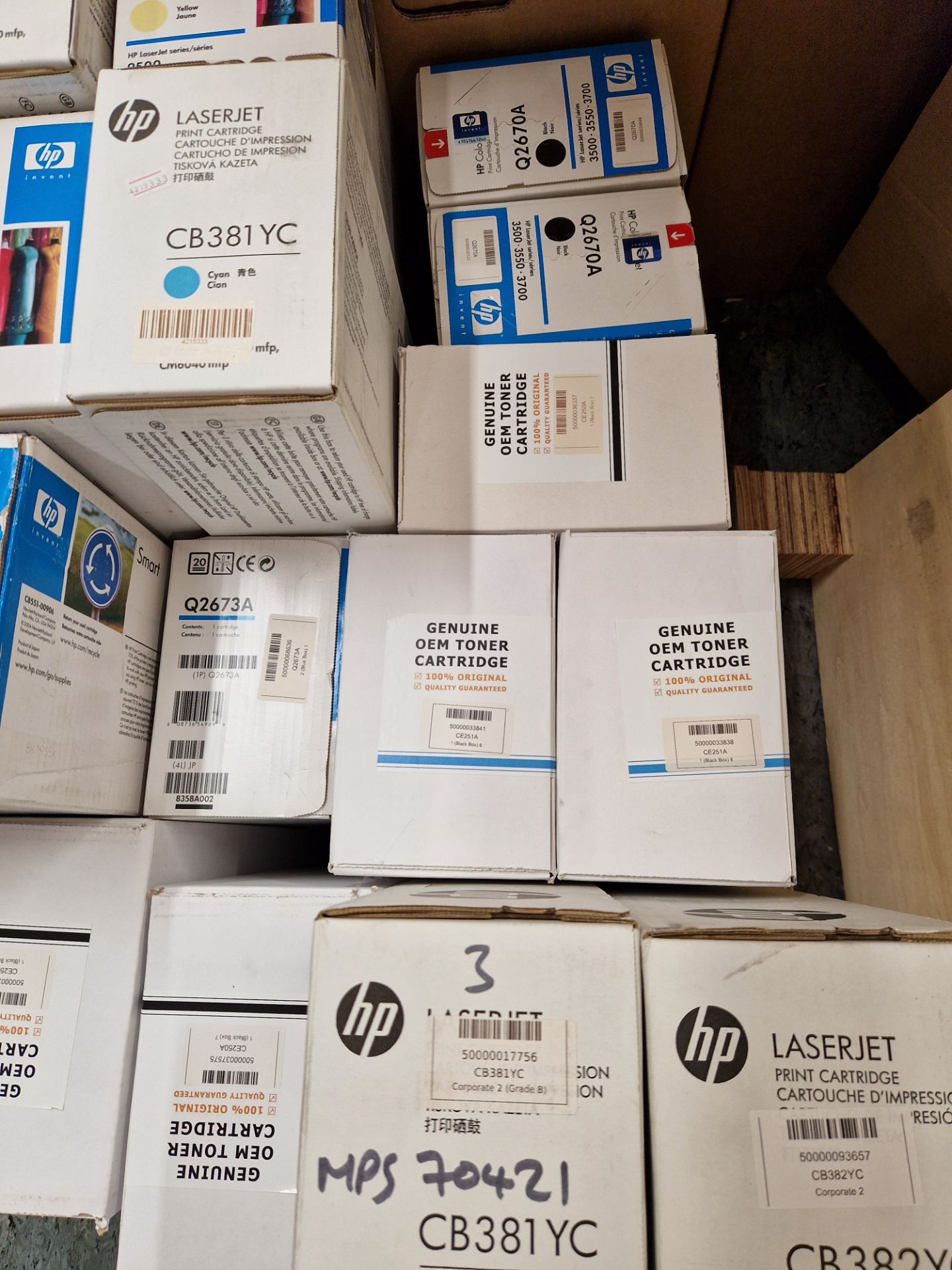 ALL GENUINE HP TONER CARTRIDGES HP C8551A X 2 SEALEDHP C8552A X 1 ...