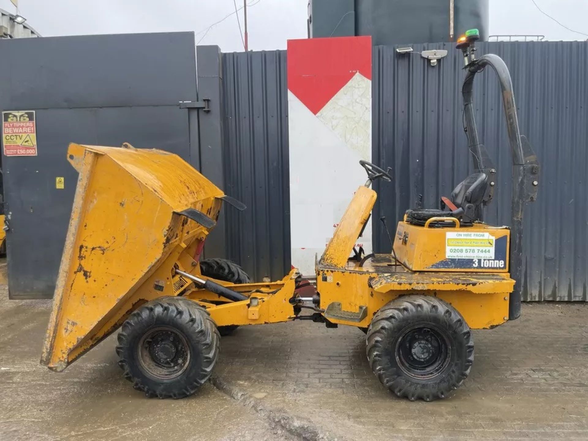 THWAITES 3 TONNE 4X4 DUMPER (2015) - Image 3 of 7