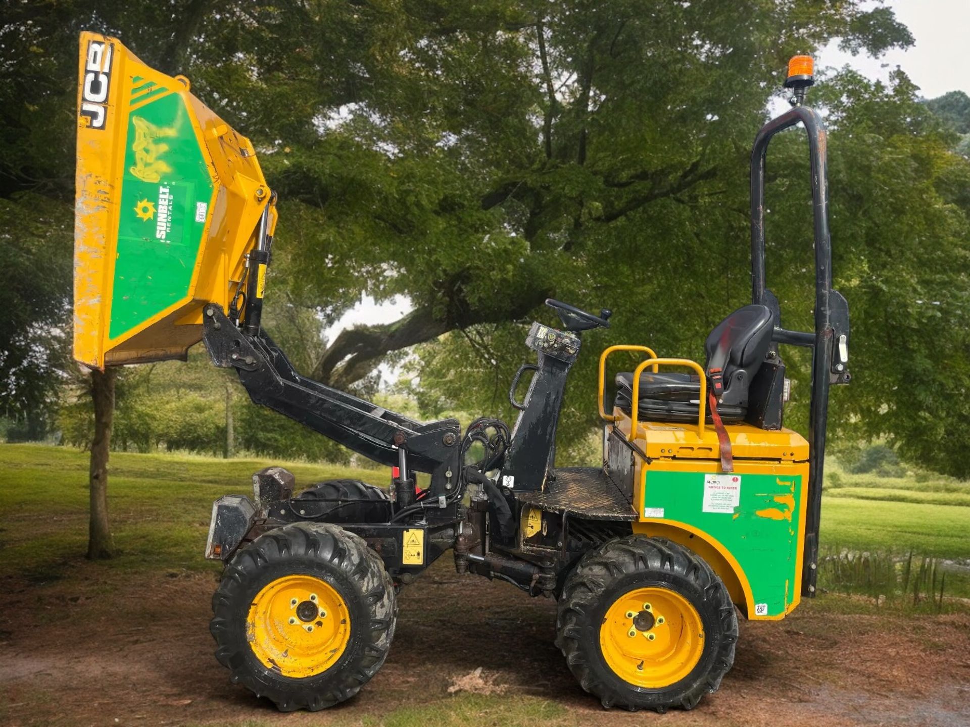 JCB 1THT 1 TON HIGH TIP DUMPER – 2016