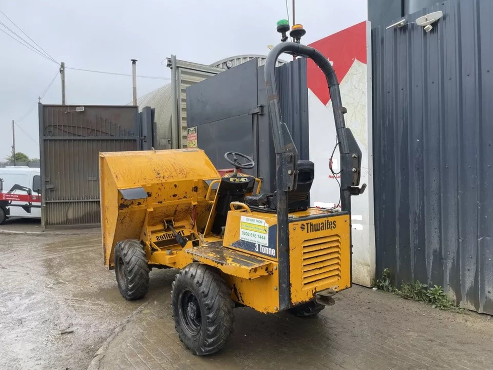 THWAITES 3 TONNE 4X4 DUMPER (2015) - Image 4 of 7