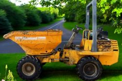 2003 BENFORD PS3000 3 TONNE SWIVEL TIP DUMPER