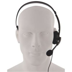 JOBLOT 100 X NEW OFFICIAL XBOX 360 LIVE ONLINE CHAT HEADSET WITH MIC GAMING HEADPHONES 2.5MM AUX