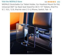 128 X NEW UNIVERSAL TABLET HOLDERS FOR CARS