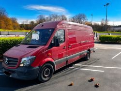 2013/63 MERCEDES-BENZ SPRINTER 313 CDI LWB HIGH ROOF PANEL VAN