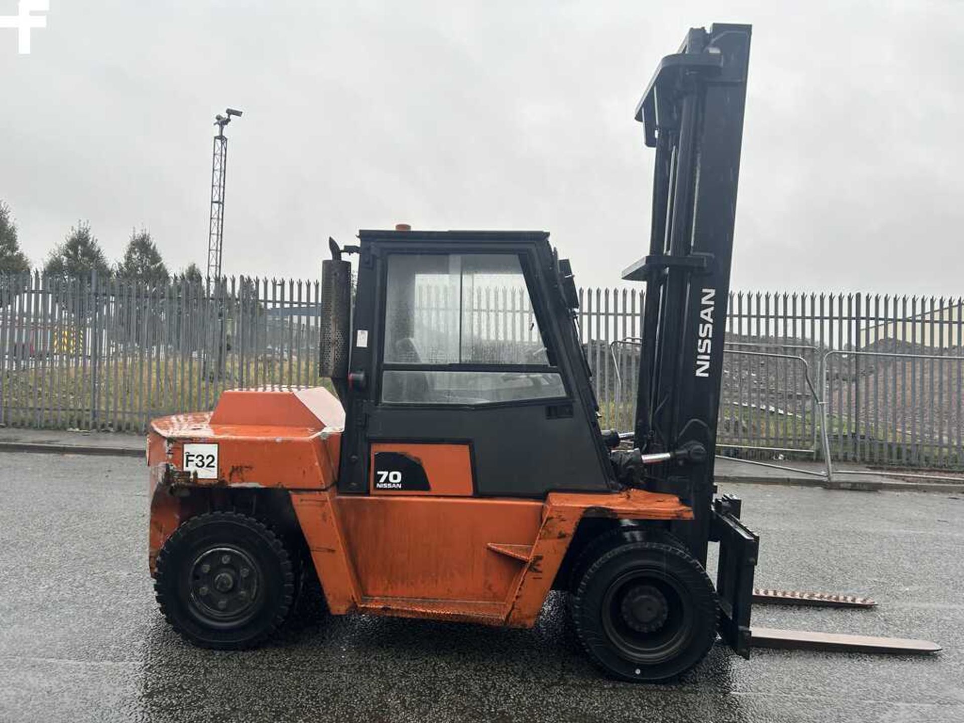 2003 NISSAN 20ZVF05H70U DIESEL FORKLIFT