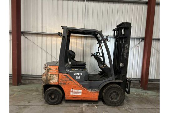 2014 TOYOTA 8FD20 DIESEL FORKLIFT - Image 5 of 6