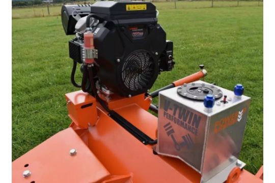 **BRAND NEW** POWER-UP ATV UTV TOWABLE FLAIL MOWER – 22HP V-TWIN ENGINE (ATV120) - Image 9 of 10