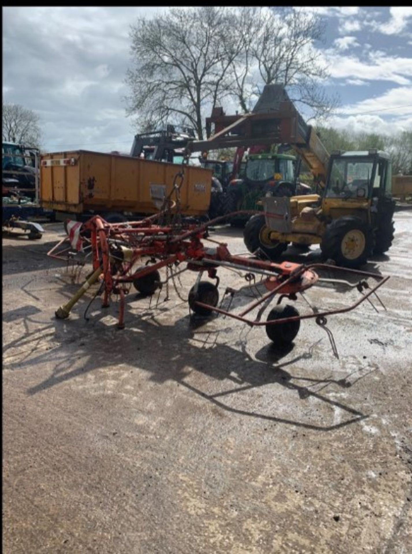 FELLA TH540D HYDRO, 4 ROTOR TEDDER - Image 3 of 7