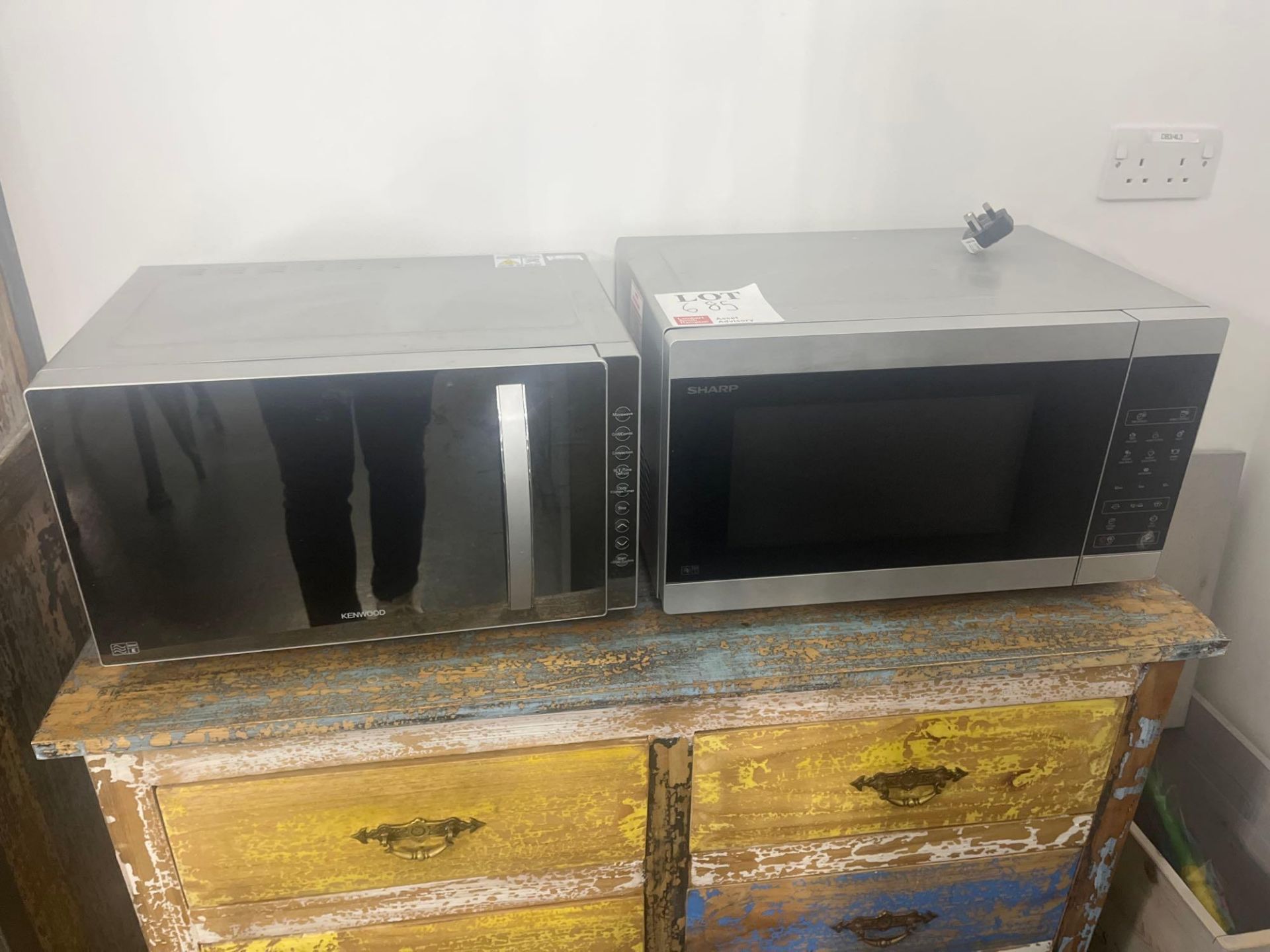 Kenwood and Sharp domestic microwaves