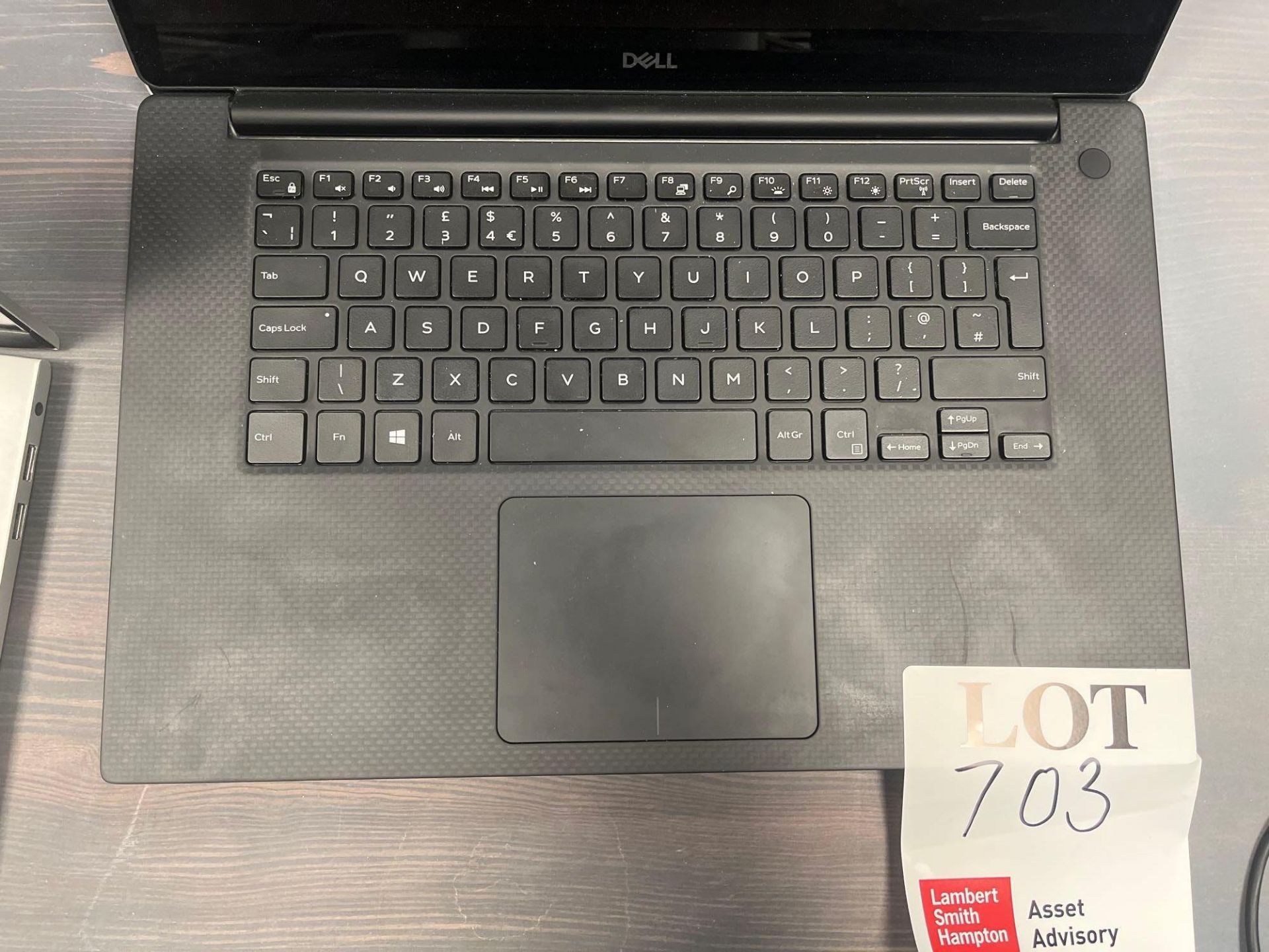Dell XPS P56F 2019 laptop with charger (wiped) - Image 3 of 5