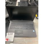 HP 250 G7 Core i7 laptop with charger (wiped)