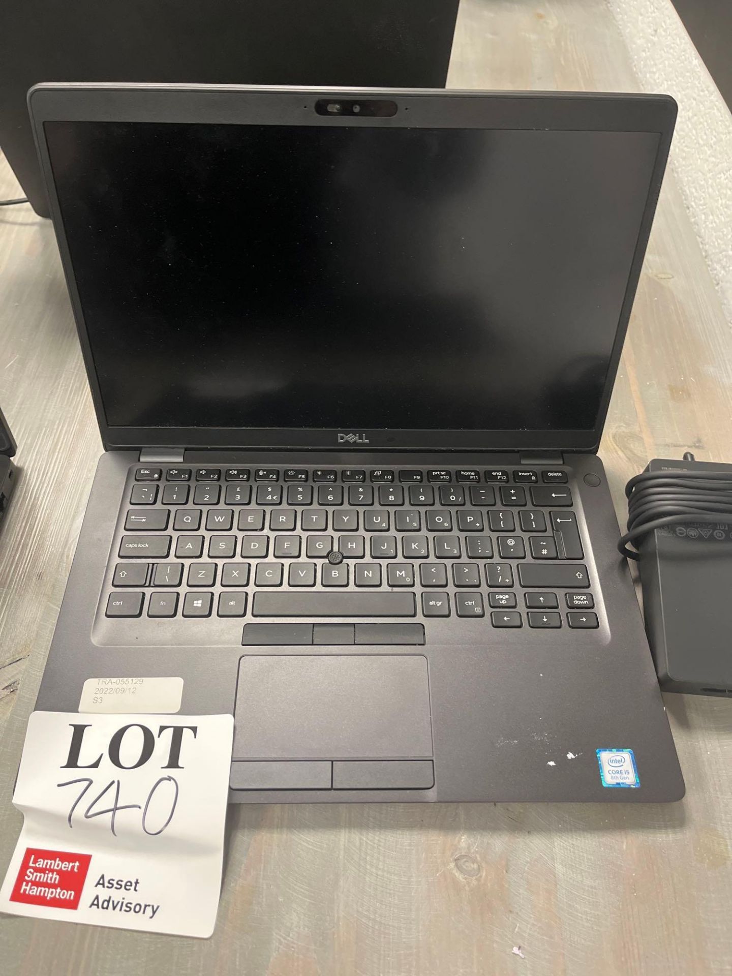 Dell Latitude 5400 Core i5 laptop with charger (wiped)