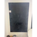 Wall mounted chalkboard (approximately 160cm x 100cm)