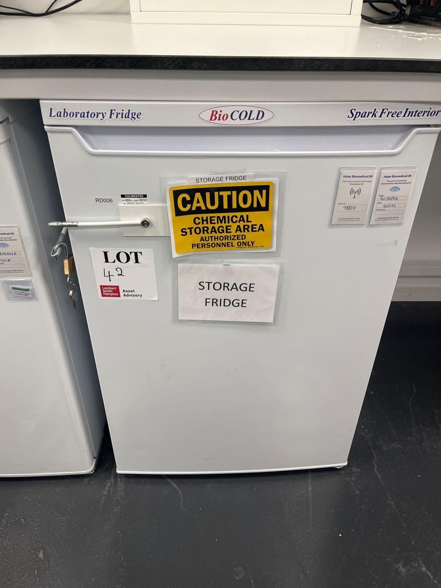 BioCold BIO130FHRSS undercounter refrigerator