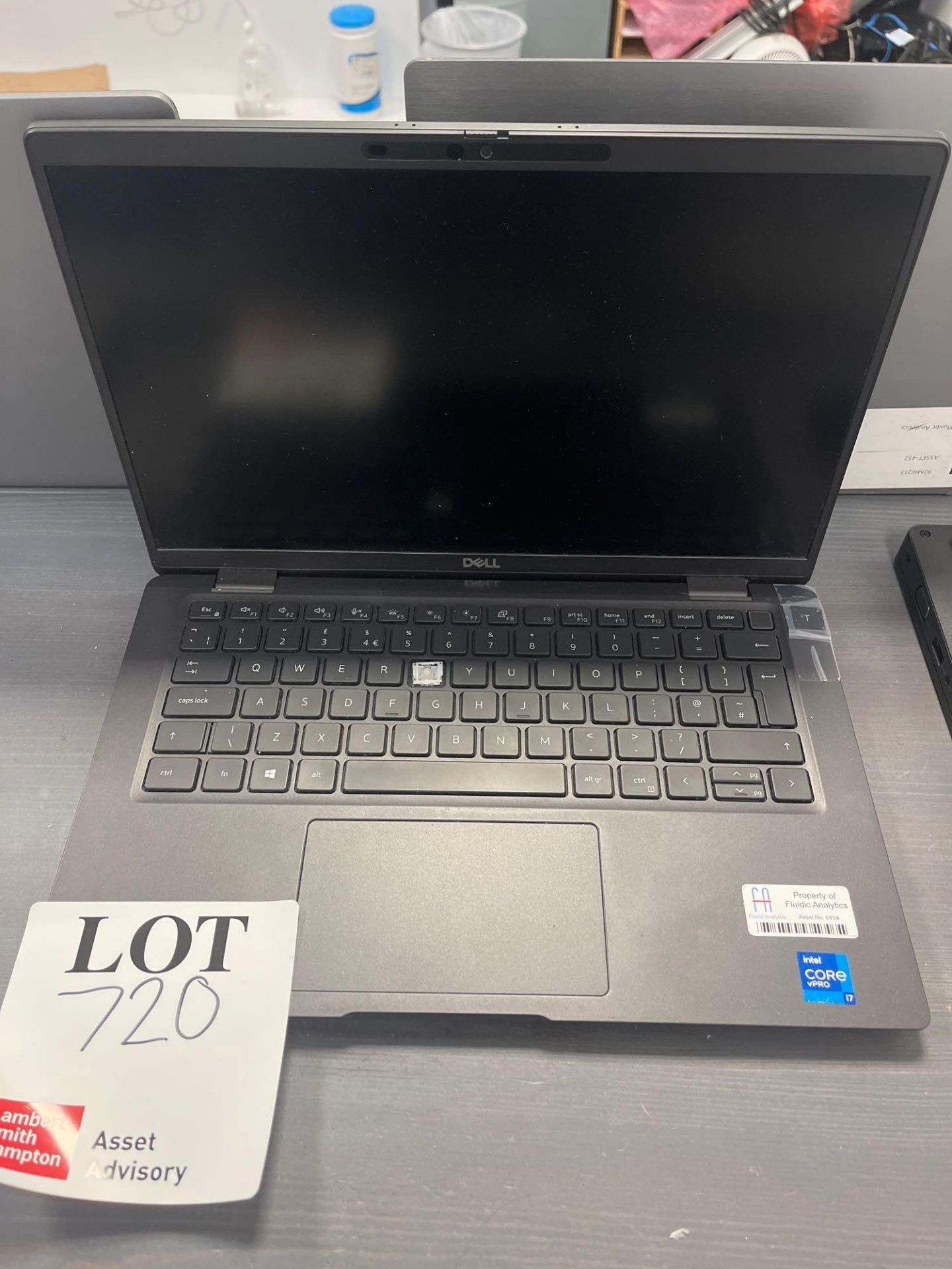 Dell Latitude 7420 Core i7 laptop with charger (wiped)