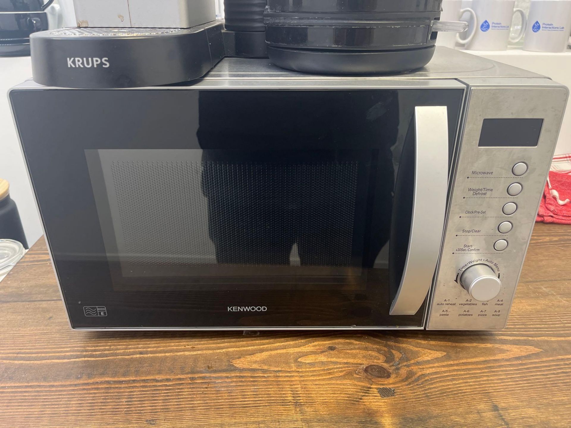 Kenwood domestic microwave, Krups coffee machine with Logik kettle - Image 2 of 5