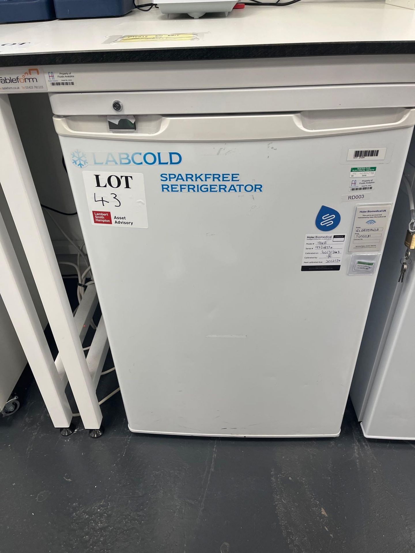Labcold RLPR05042A undercounter refrigerator