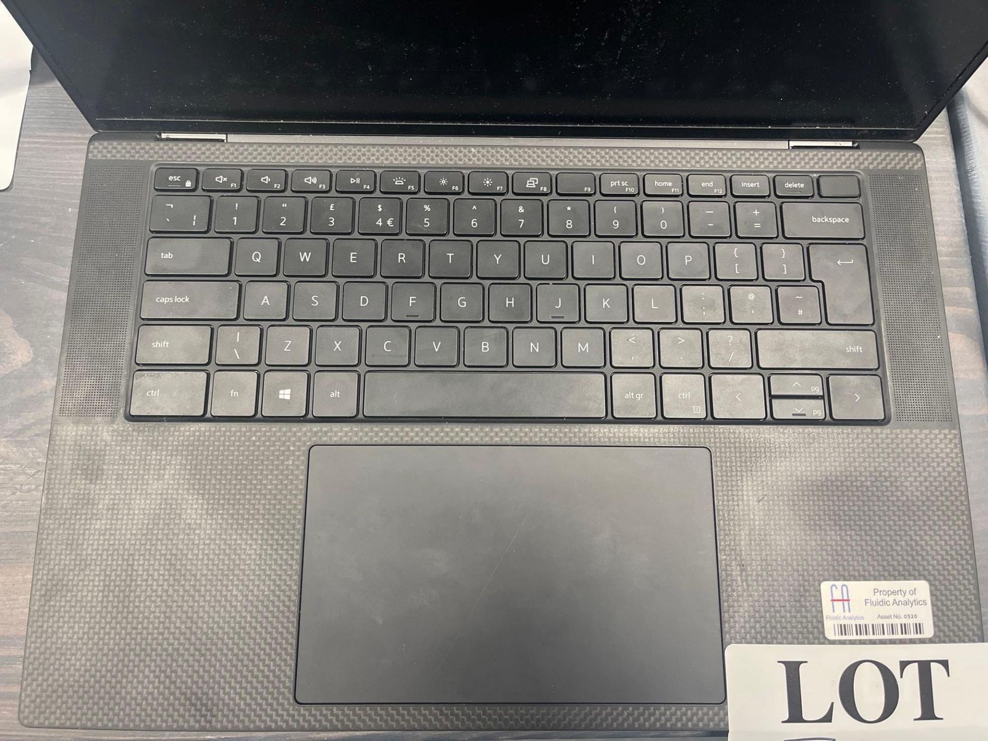 Dell XPS P91F001 2021 Core i7 laptop with charger (wiped) - Image 3 of 5
