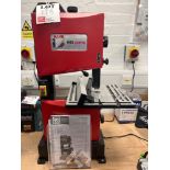 Holzmann HBS230HQ vertical bandsaw, fixed to bench and hardwired