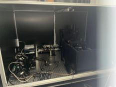 Custom built optics rig (no operating system) with AS1 control panel and dark enclosure