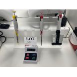 Pipette stand with automatic pipette dispenser and RSPro timer