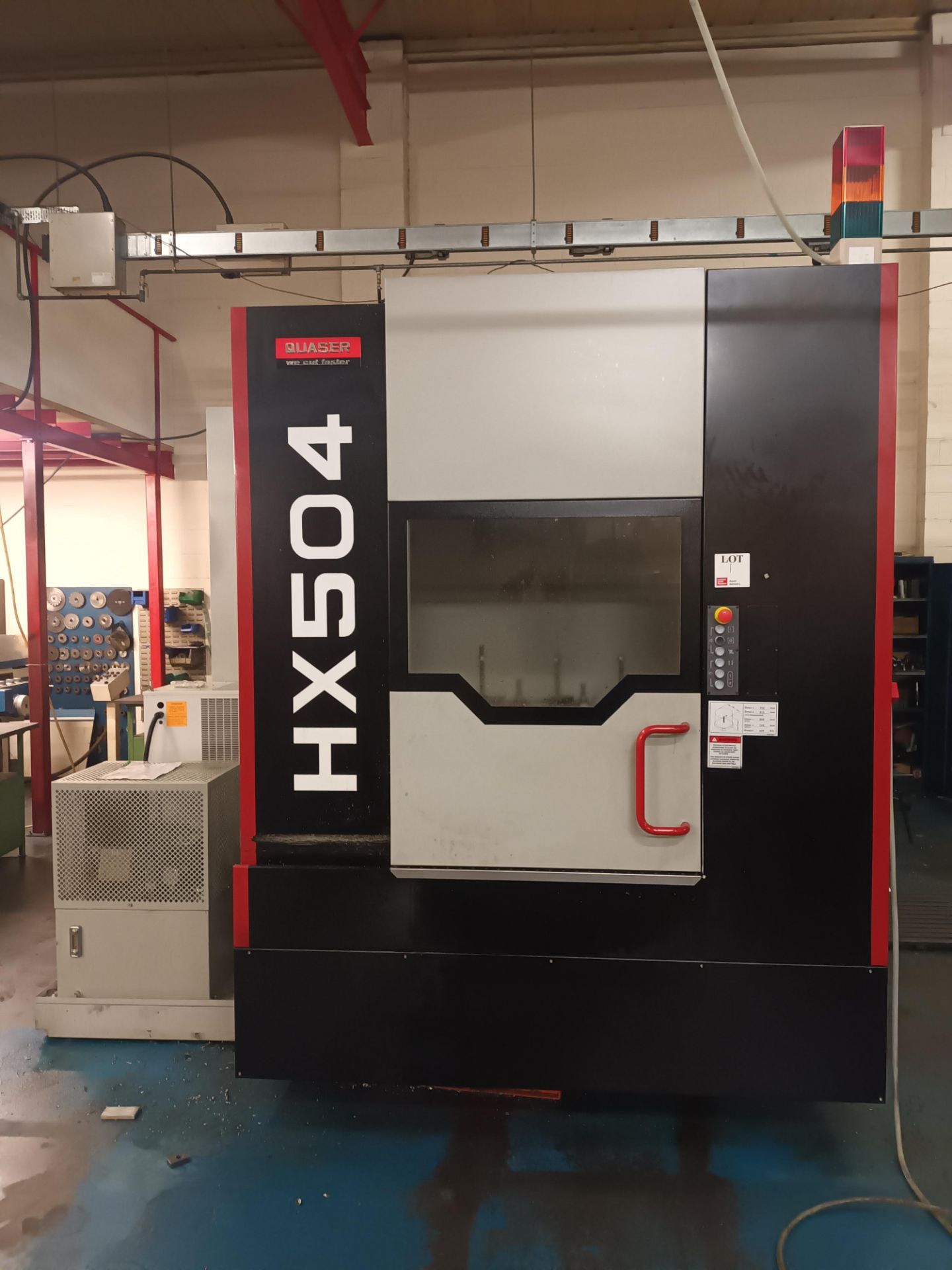 Quaser HX504BP/15C advanced high productivity horizontal machining centre - Image 2 of 15